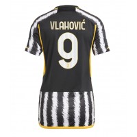 Juventus Dusan Vlahovic #9 Hemmatröja Kvinnor 2023-24 Korta ärmar